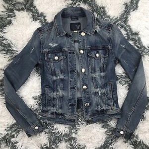 Super stretch denim jacket